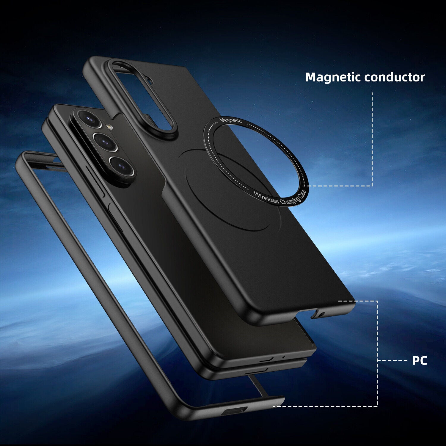 Magnetic MagSafe Case for Samsung Galaxy Z Fold 6 5G Magnetic MagSafe Case for Samsung Galaxy Z Fold 6 5G